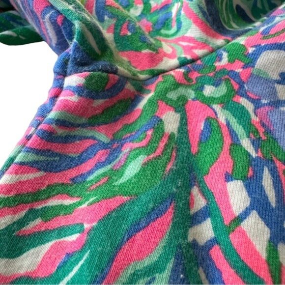 Lilly Pulitzer Justina Top Indigo Exotic size Extra Small XS - Picture 9 of 10